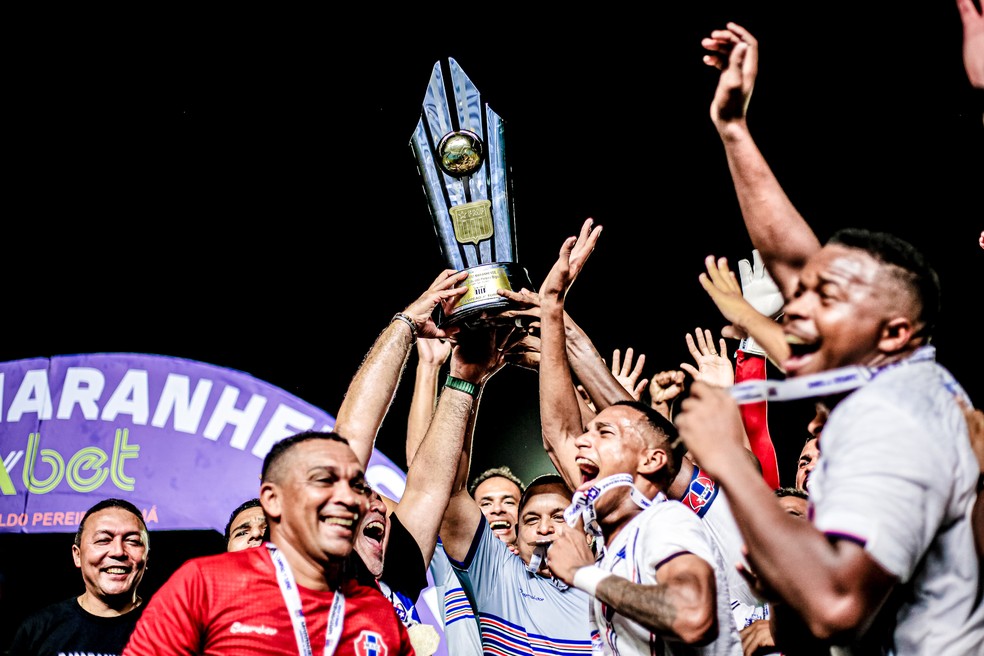Maranhão foi campeão estadual em 2023 — Foto: Thiago Limas
