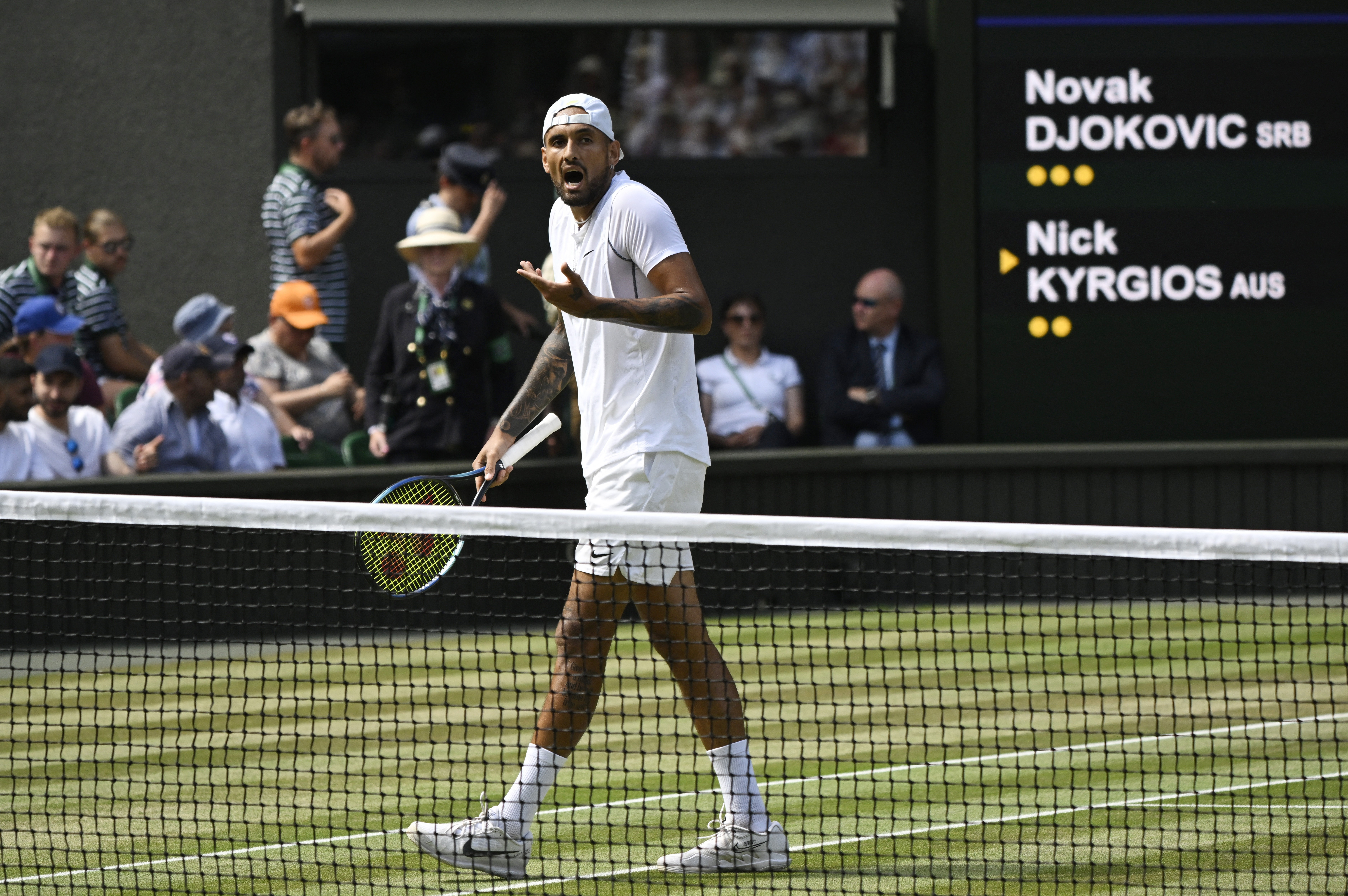 Kyrgios perde em Wimbledon, critica arbitragem e deixa no ar possível despedida das quadras