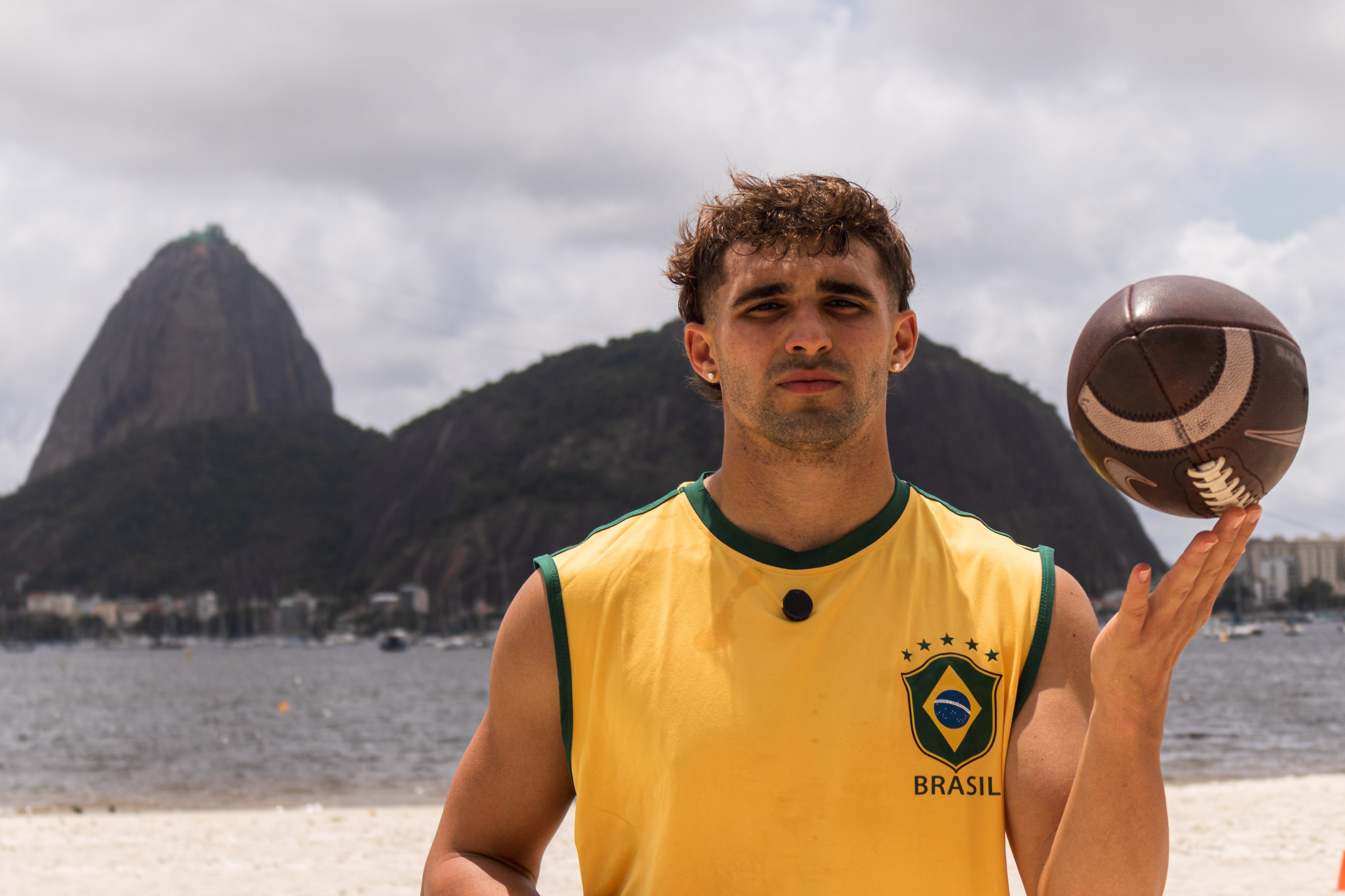 Davi Belfort deixa de ser quarterback e anuncia nova posição: "Para chegar à NFL"