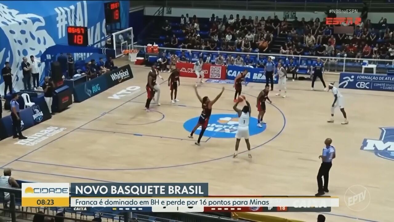 Transmissão ao vivo do jogo entre Cruzeiro e Franca no NBB.
