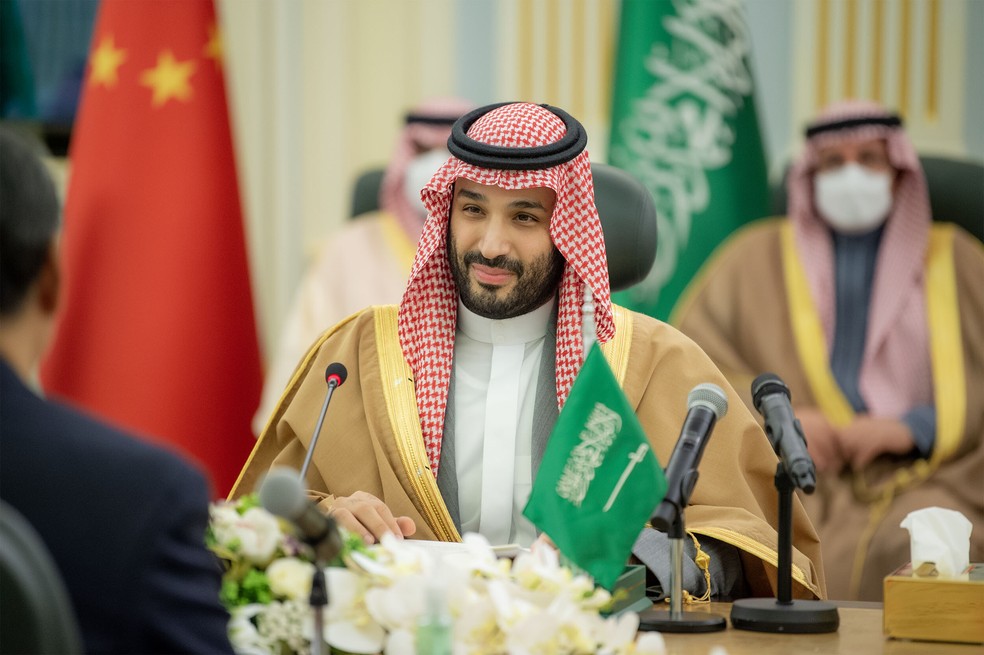 Mohammed bin Salman, o primeiro-ministro da Arábia Saudita — Foto: Getty Images