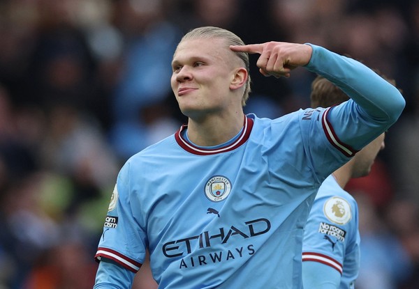 Halland bate recorde de gols pelo Manchester City em uma única edição de Premier  League – Futebol em Números