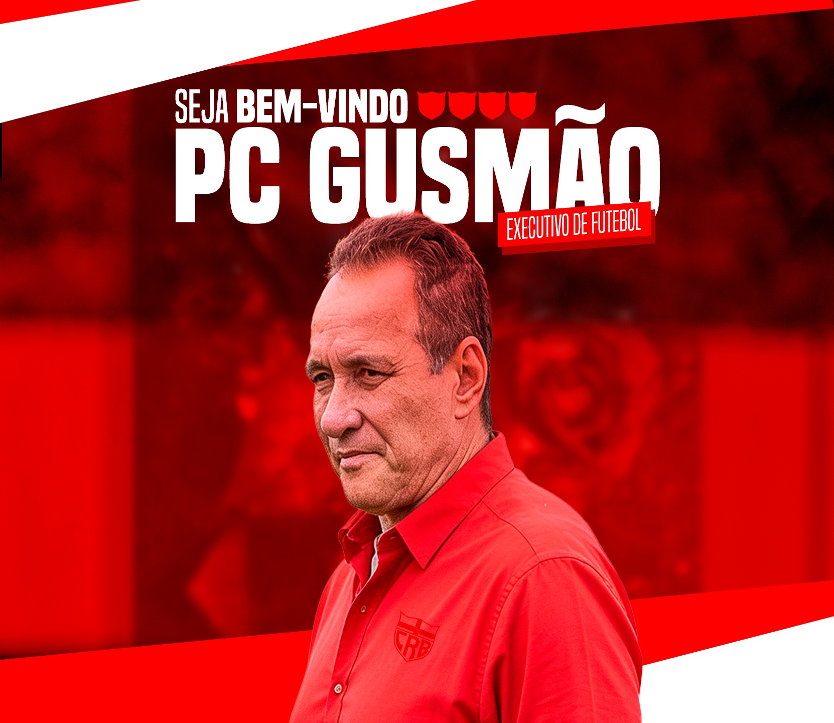 PC Gusmão é o terceiro executivo de futebol desde a saída de Thiago Paes do CRB