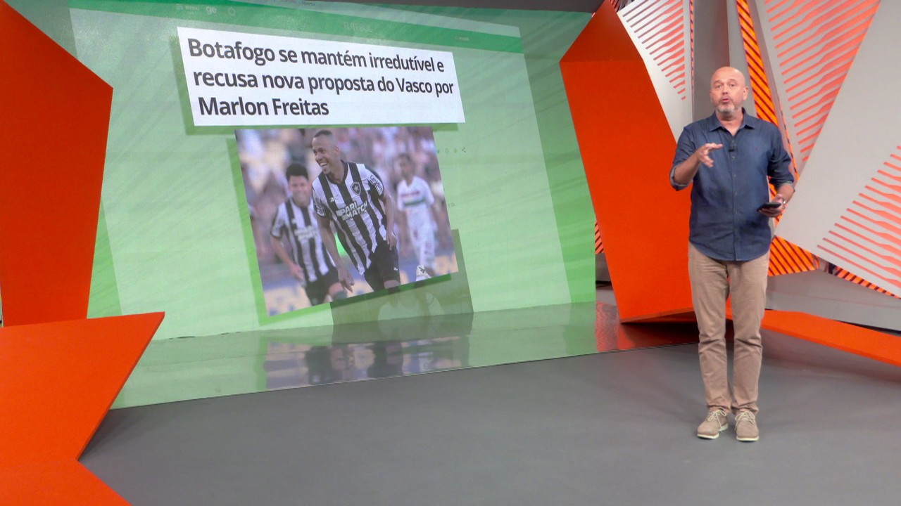 Botafogo se mantém irredutível e recusa nova proposta do Vasco por Marlon Freitas