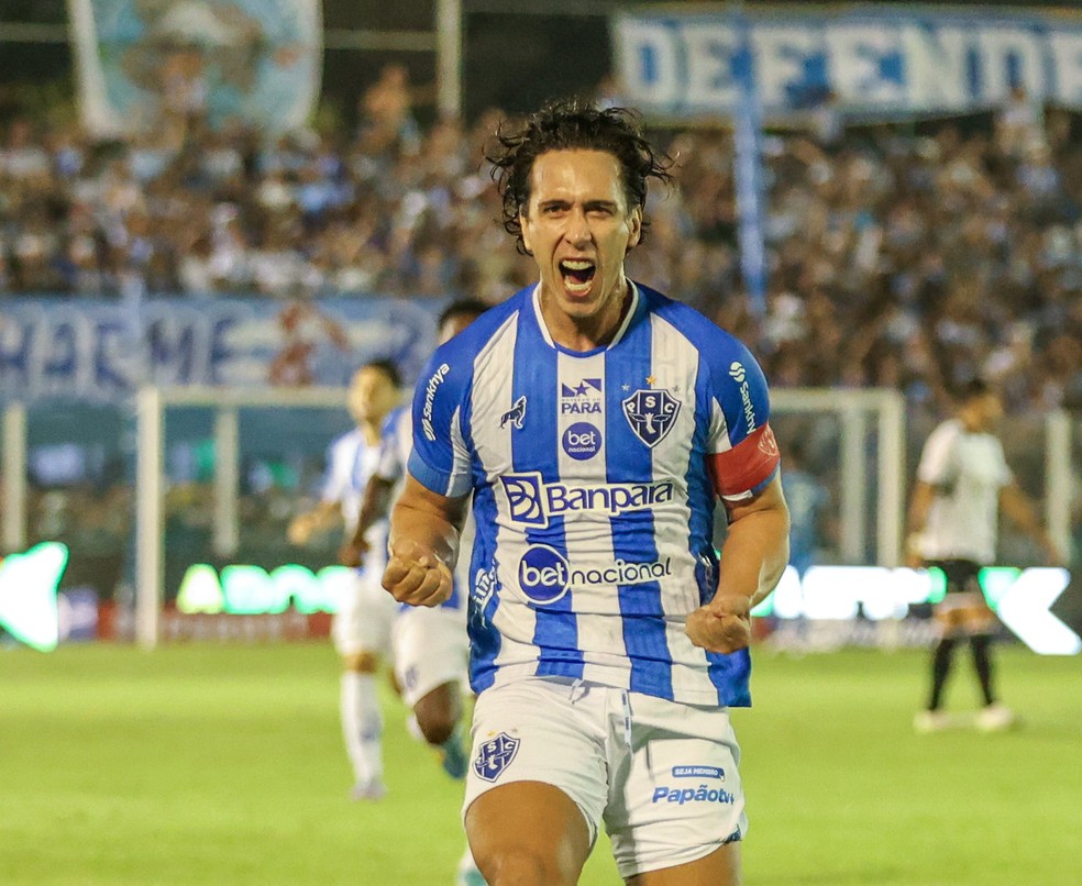 Nicolas foi campeão da Copa Verde contra o próprio Vila Nova  — Foto: Jorge Luís Totti/Paysandu