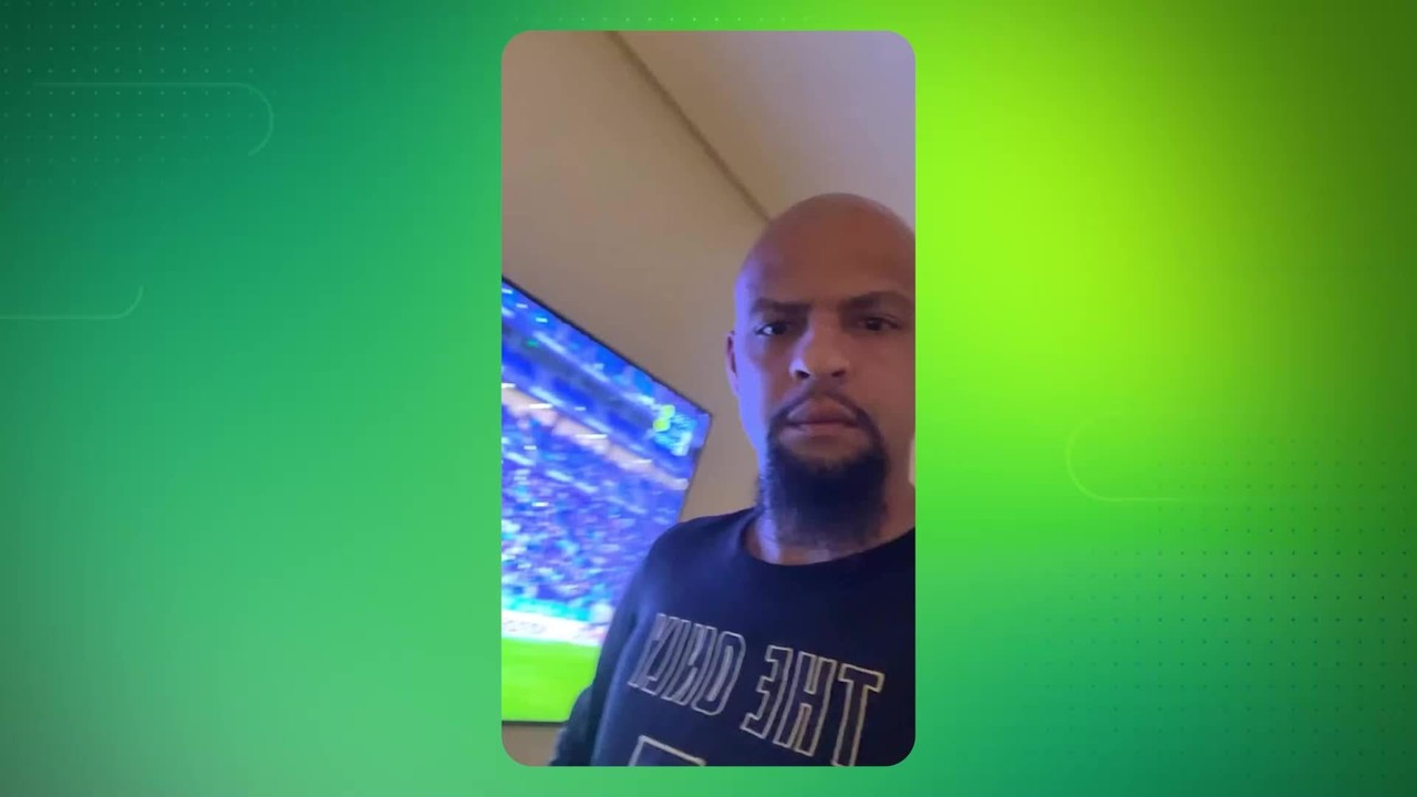 Felipe Melo esbraveja nas redes sociais por pênalti não marcado para o Fluminense