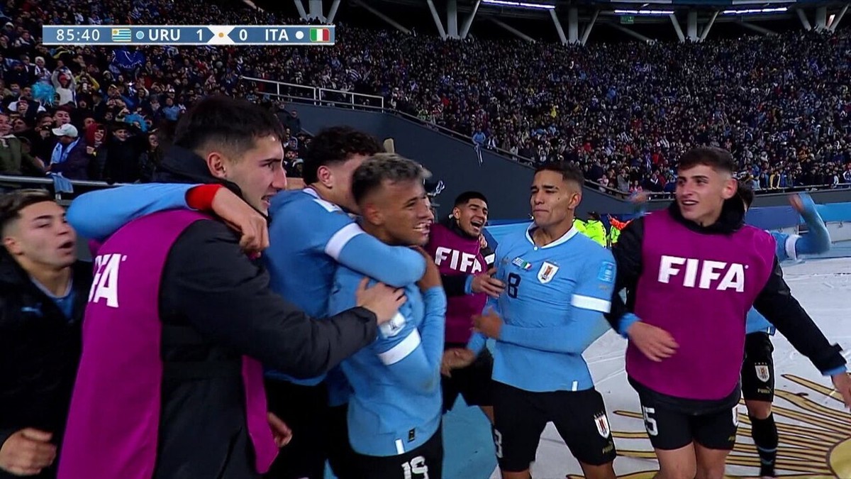 Mundial Sub-20: Uruguai é campeão com gol aos 40 do 2º tempo