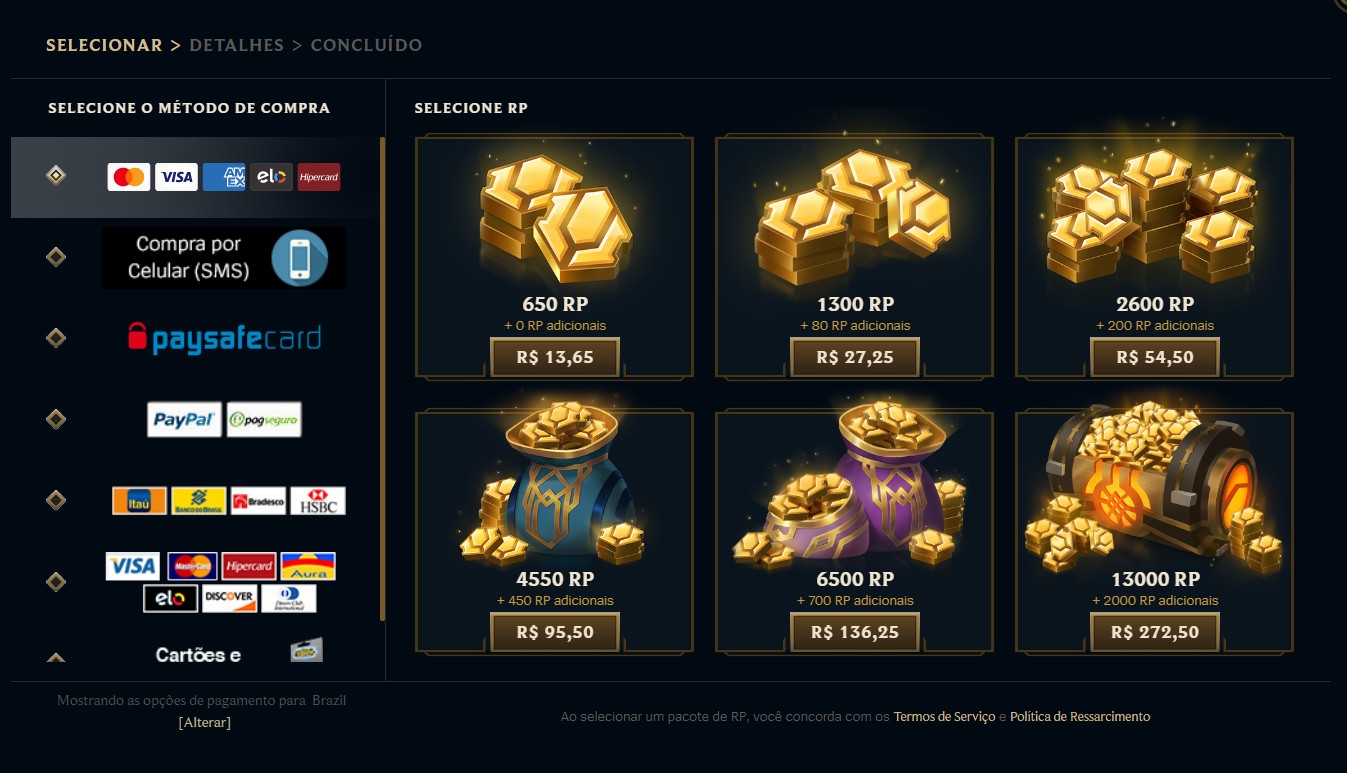 Como comprar Riot Points | Ge