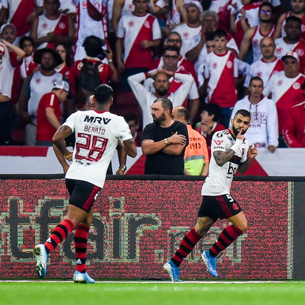 gabigol gol flamengo inter — Foto: Vinícius Costa/BP Filmes