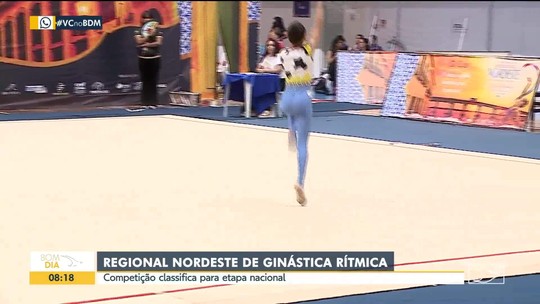 Torneio Regional de Ginástica Rítmica reúne jovens atletas e revela promessas - Programa: Bom Dia Mirante 