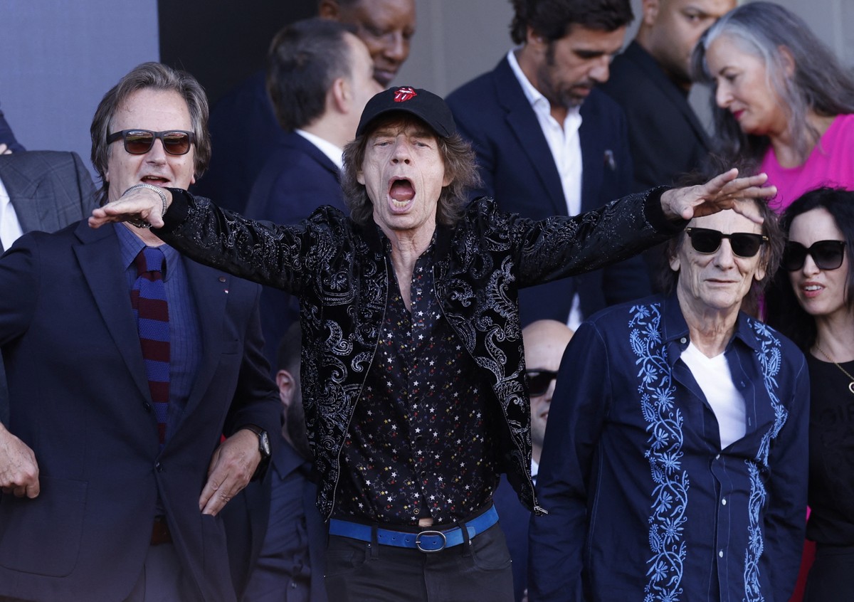 Barcelona x Real Madrid: Mick Jagger y los Stones asisten al clásico;  Fotos |  futbol español