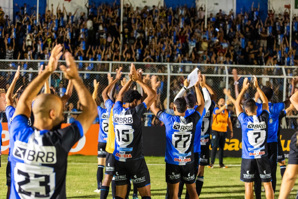 Capital bateu a Portuguesa-RJ e avançou à segunda fase da Copa do Brasil — Foto: Lucas Magalhães
