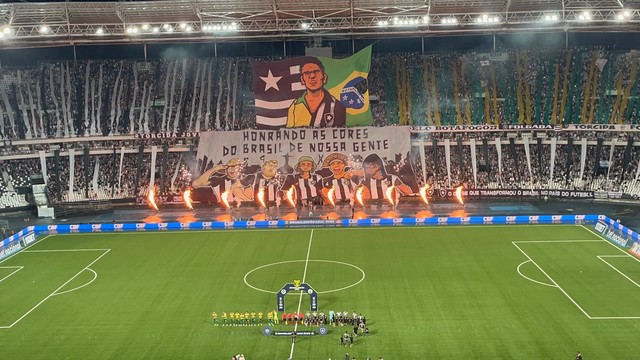 Botafogo mosaico Garrincha