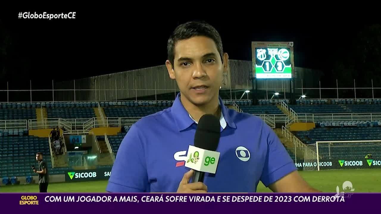 Ceará sofre virada contra o Juventude e se despede da temporada com derrota