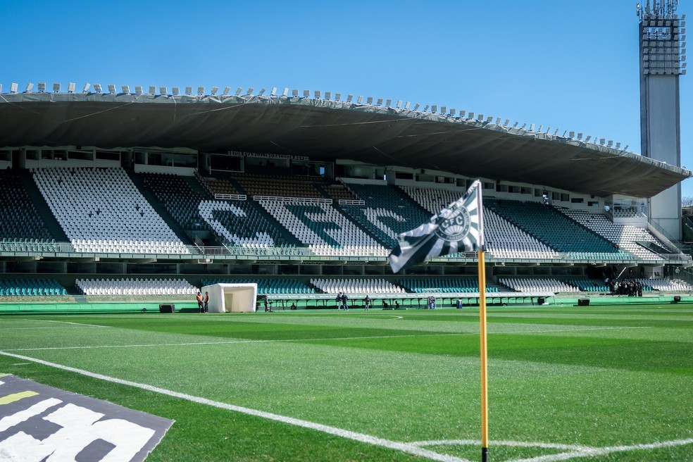 Couto Pereira para Coritiba x Ponte Preta — Foto: JP Pacheco/Coritiba