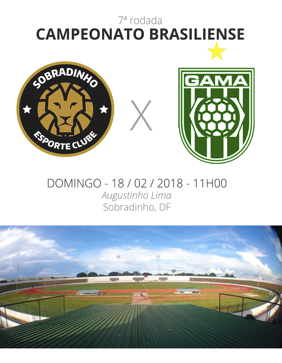 Gama x Santa Maria - Candangão 2023 - Ao Vivo 