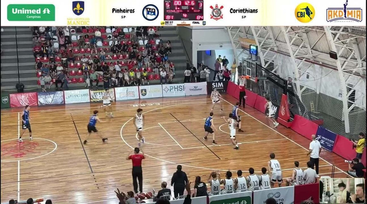 Corinthians conquista título do Brasileiro Sub-17 de Basquete com cesta decisiva no final.