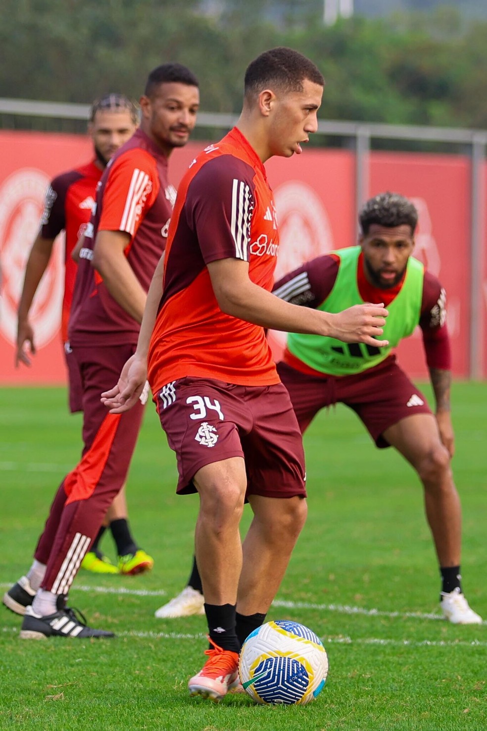 Gabriel Carvalho será uma das atrações do Inter diante do Fortaleza — Foto: Ricardo Duarte/Divulgação, Internacional