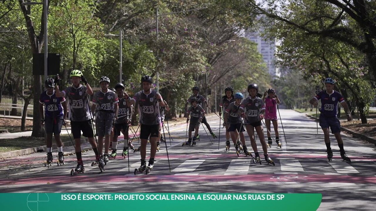 G1 > Edição São Paulo - NOTÍCIAS - Parques de SP têm aparelhos de ginástica  que simulam esqui, cavalgada e surfe