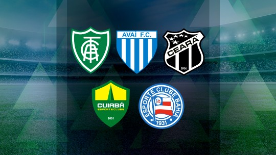 América-MG, Bahia, Cuiabá, Avaí e Ceará: veja os melhores ataques entre equipes das Séries A e B
