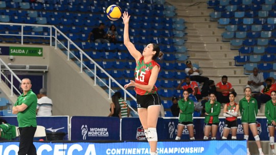 México vence set por 25 a 0, e levantadora marca 16 aces em jogo do Continental