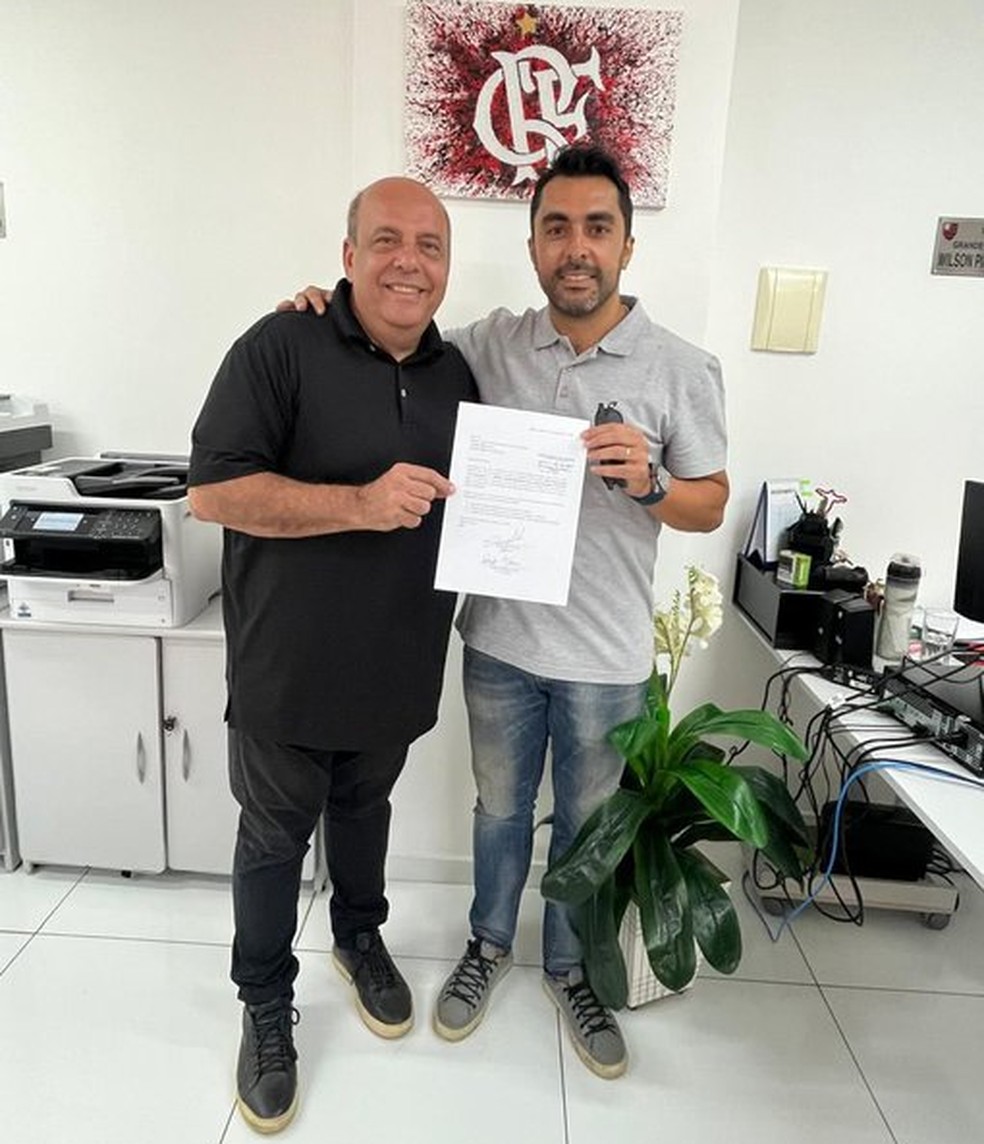 Álvaro Ferreira registrou candidatura à presidência do Conselho Deliberativo do Flamengo — Foto: Divulgação