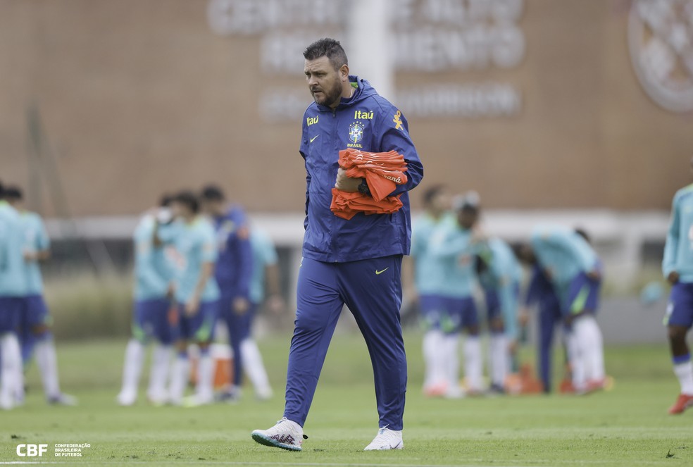Thiago Kosloski está na seleção sub-20 desde 2022 — Foto: Divulgação/CBF