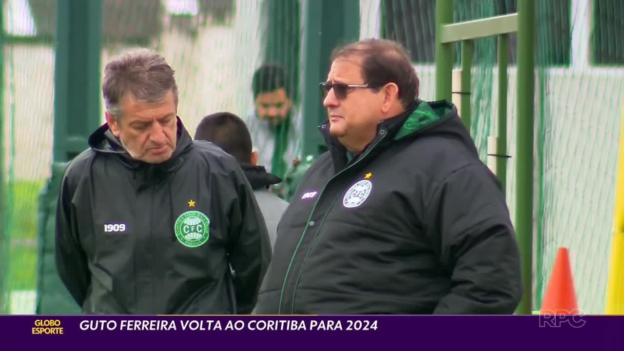 Coritiba anuncia Guto Ferreira como técnico para 2024