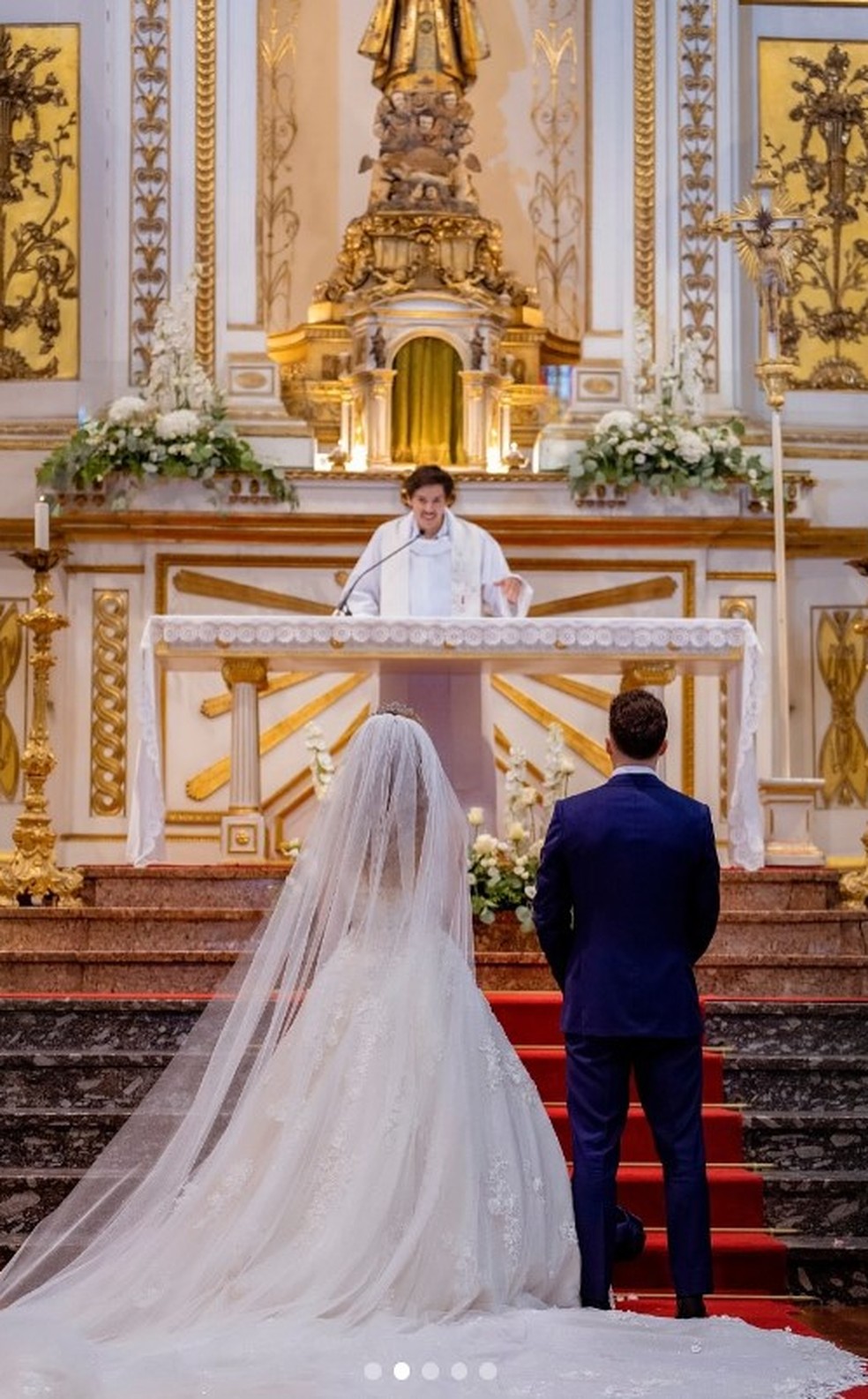 Digo e Rute se casando &mdash; Foto: Reprodu&ccedil;&atilde;o/Instagram