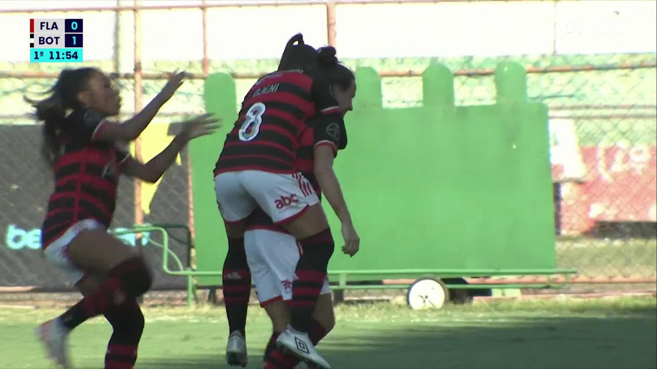 Flamengo 3 x 2 Botafogo | Gols | 8ª rodada | Brasileiro Feminino