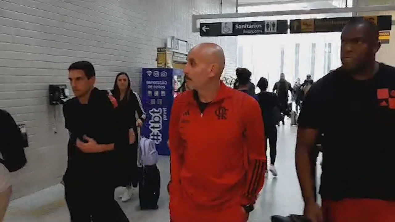Preparador físico do Flamengo é demitido após dar soco no rosto de Pedro