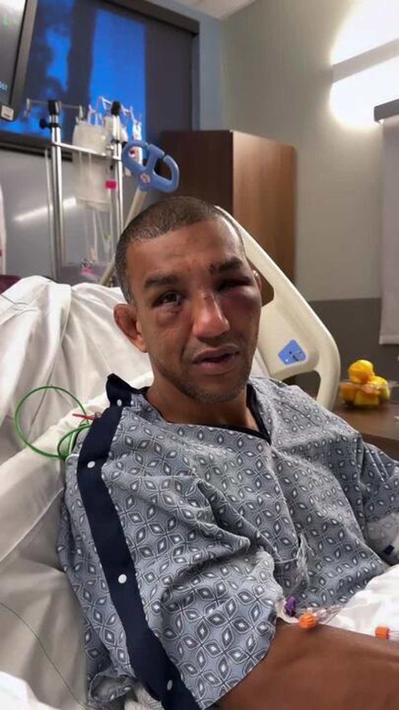 Raoni Barcelos se recupera de mal súbito e recebe alta de hospital em Las Vegas