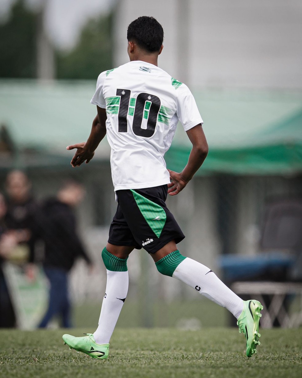 Ruan Campos, atacante do Coritiba � Foto: Acervo pessoal