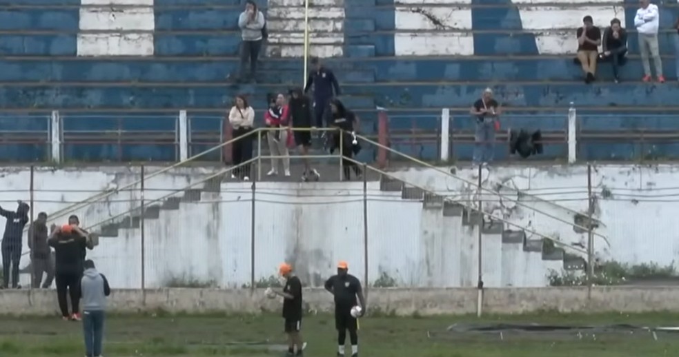 Caso de racismo em Manthiqueira x Corinthians no Paulista sub-12 — Foto: Reprodução