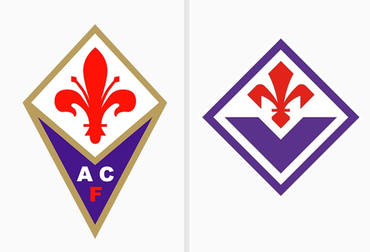 Fiorentina divulga mudança de escudo a partir da próxima temporada; veja diferenças futebol