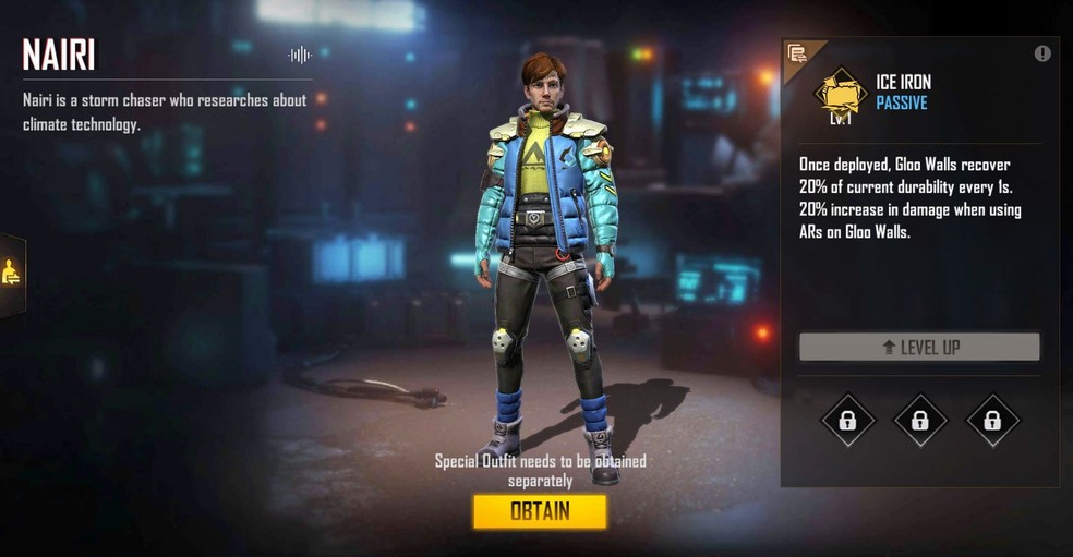 Free Fire lança novo personagem inspirado em jogador de futebol