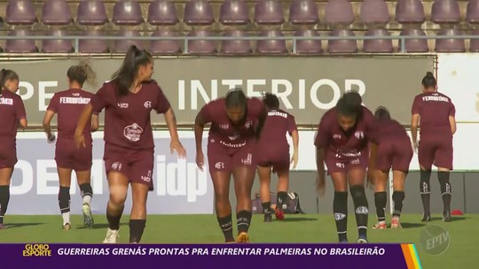 Ferroviária e Palmeiras fazem duelo direto dentro do G-4 do Brasileiro Feminino - Programa: Globo Esporte - São Carlos/Araraquara 