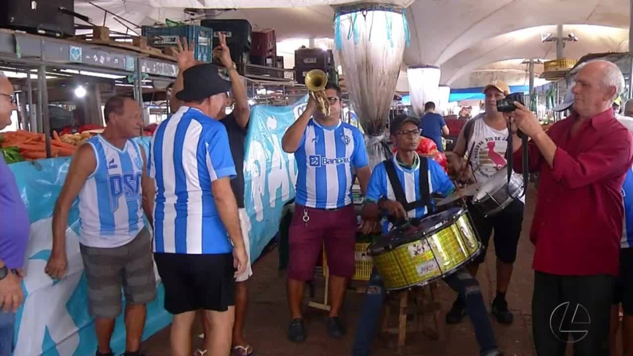 Bandinha comanda celebrações do título estadual do Paysandu no ver-o-peso
