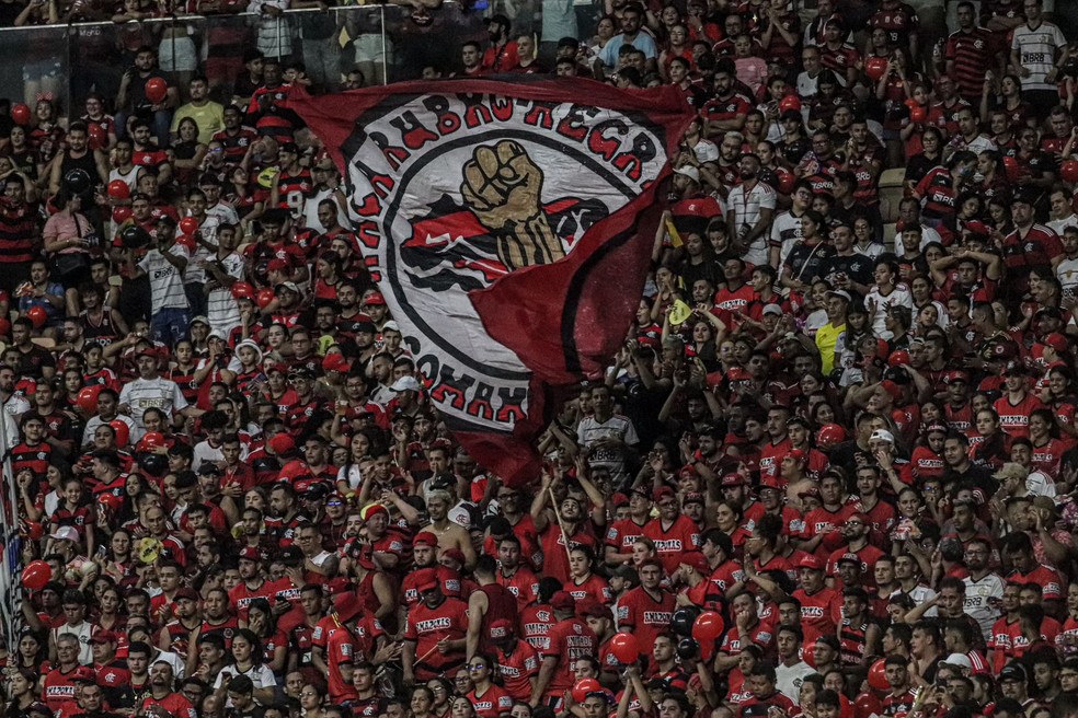 Flamengo x Audax registra maior renda da história da Arena da Amazônia — Foto: João Normando / Agência LB