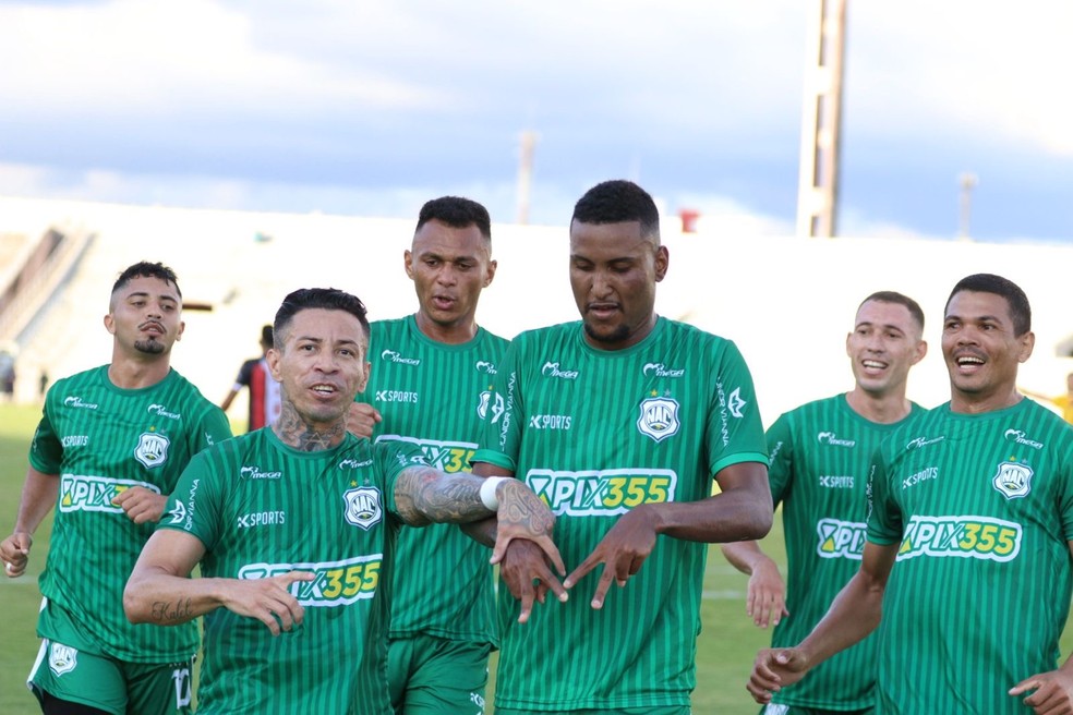 Nacional de Patos é o líder do Campeonato Paraibano — Foto: Eder Souza/Nacional de Patos