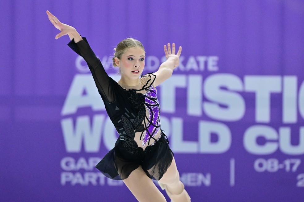Catarinense garante vaga na final da Copa do Mundo de patinação artística  na Itália | Ge