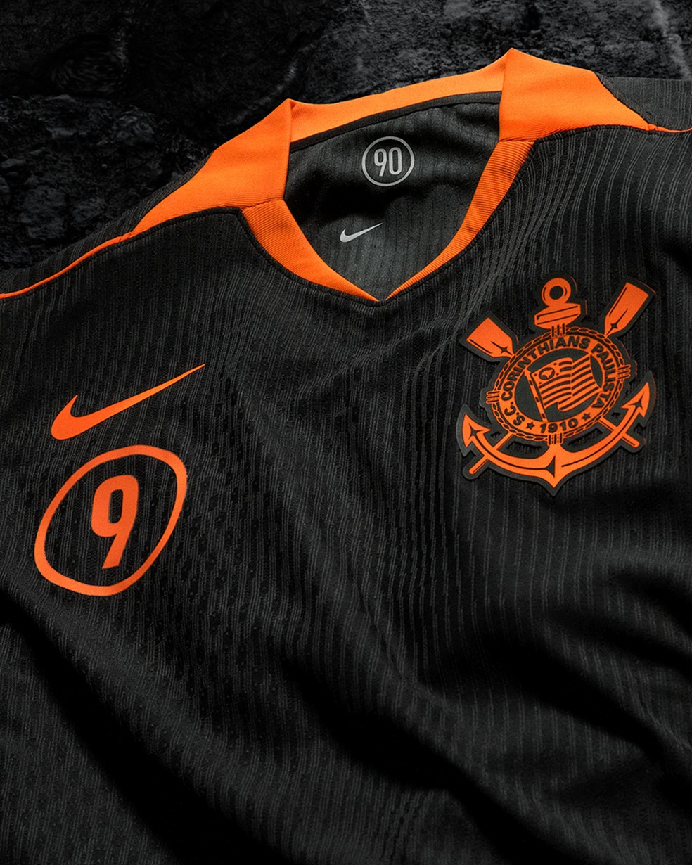 Terceiro uniforme do Corinthians para a temporada 2025  Foto: Divulgao/Nike