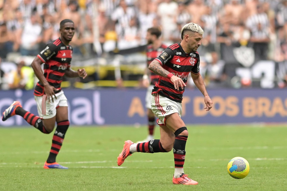 Arrascaeta Flamengo Atlético-MG Copa do Brasil — Foto: EFE