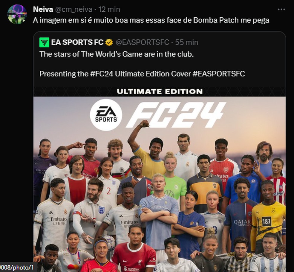FC 24: EA lança primeiro jogo de futebol sem selo FIFA