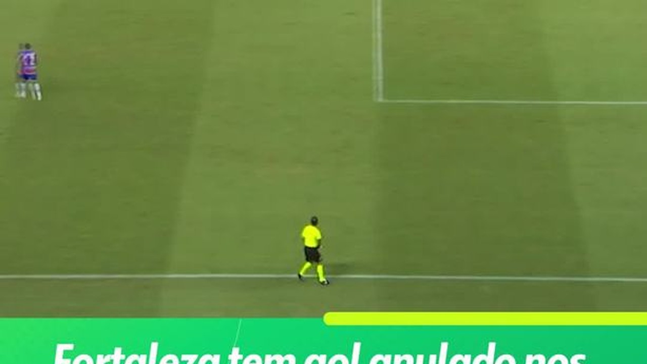 Fortaleza tem gol anulado nos minutos finais contra o Bahia