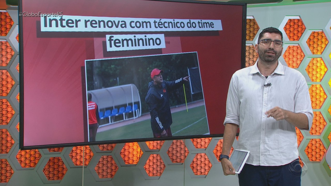 Inter renova com técnico do time feminino