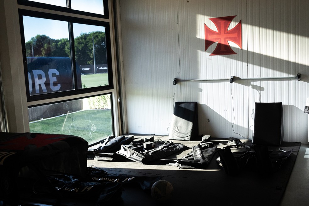 Sala de recovery do CT do Vasco � Foto: Matheus Lima/Vasco