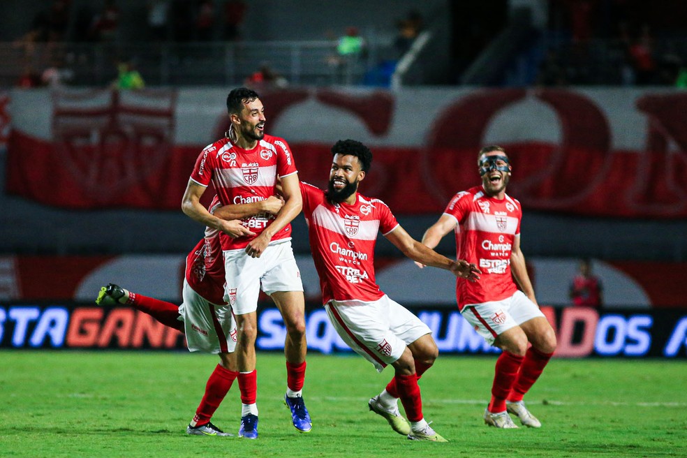 CRB x Ceará; gol de Anderson Leite — Foto: Ailton Cruz