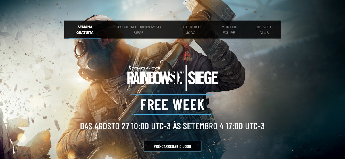 Requisitos mínimos para rodar Tom Clancy's Rainbow Six Siege