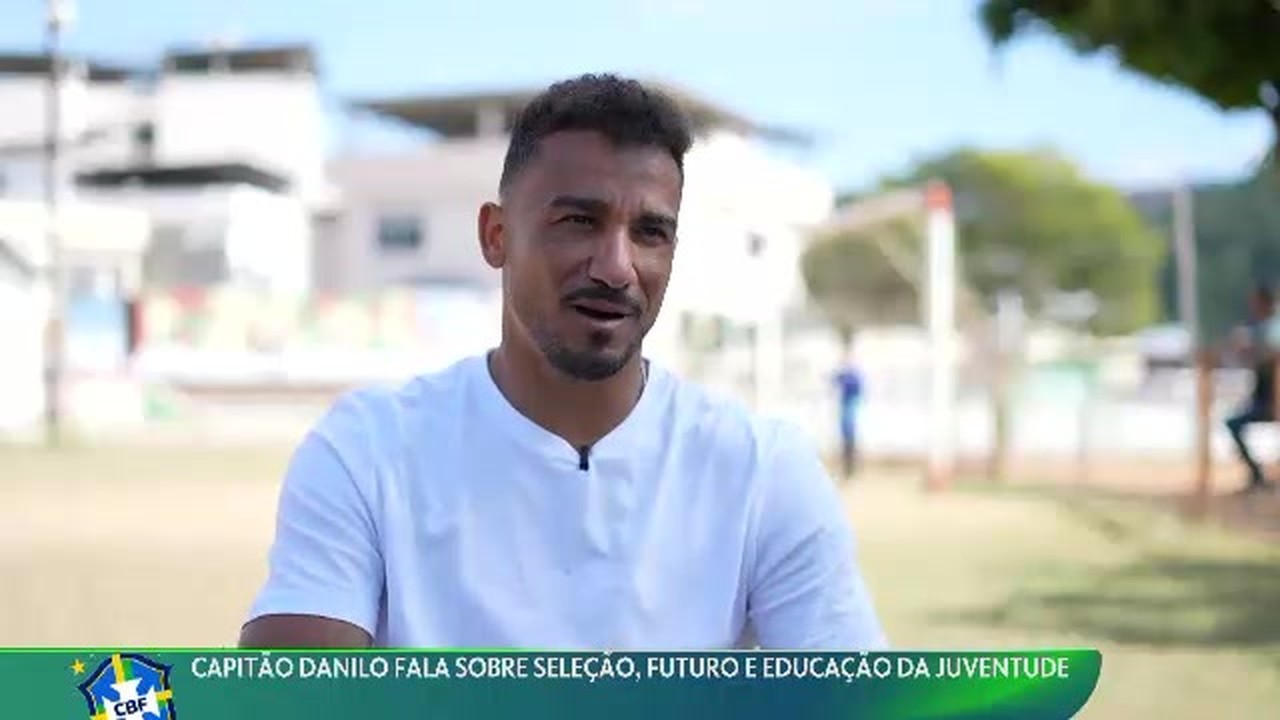 Capitão Danilo elege Neymar o melhor com quem jogou, fala sobre a Seleção, futuro e educação na juventude